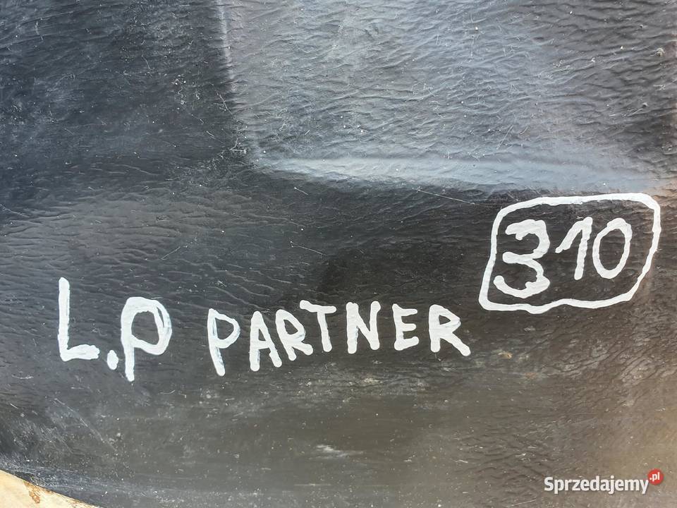 Peugeot Partner I LEWE PRZEDNIE NADKOLE Przód Rudka