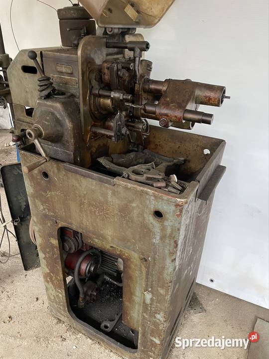 Automat tokarski TRAUB TC15 podajnik materiału Bielany Wrocławskie