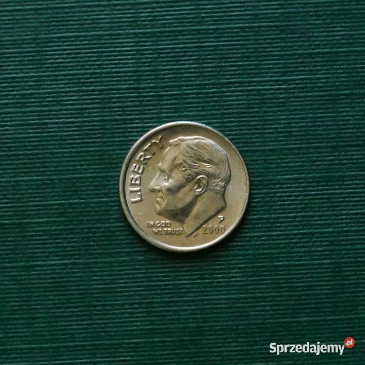 USA 1 dime 2000r Dime Roosevelta Gliwice