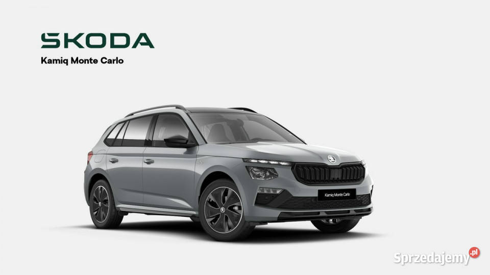 koda Kamiq Monte Carlo 15 TSI 150 DSG Dostępny podgrzewane fotele Łódź