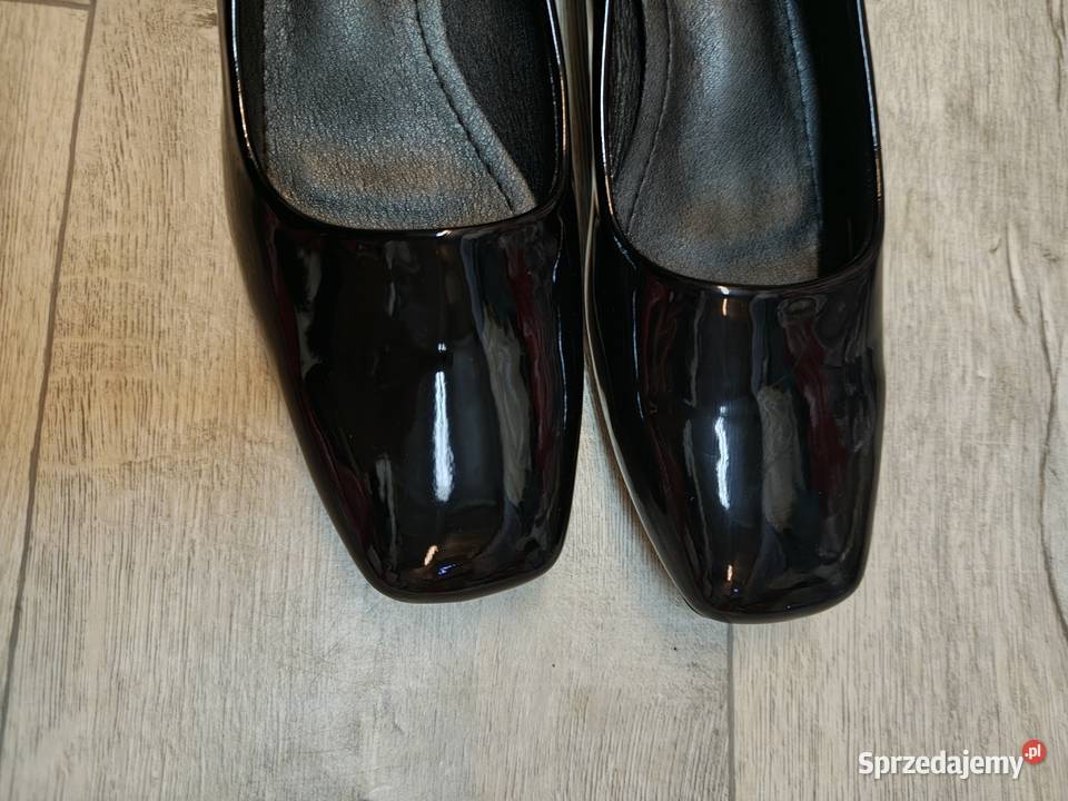 43 Czarne mega wygodne czółenka wieczorowe NOWE Kraków