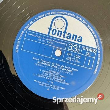 Miles Davis OST Ascenseur Pour LEchafaud EXEX Gdynia