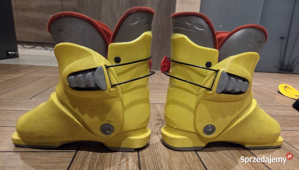 Narty dziecięce z butami plus kijki Netta-Folwark