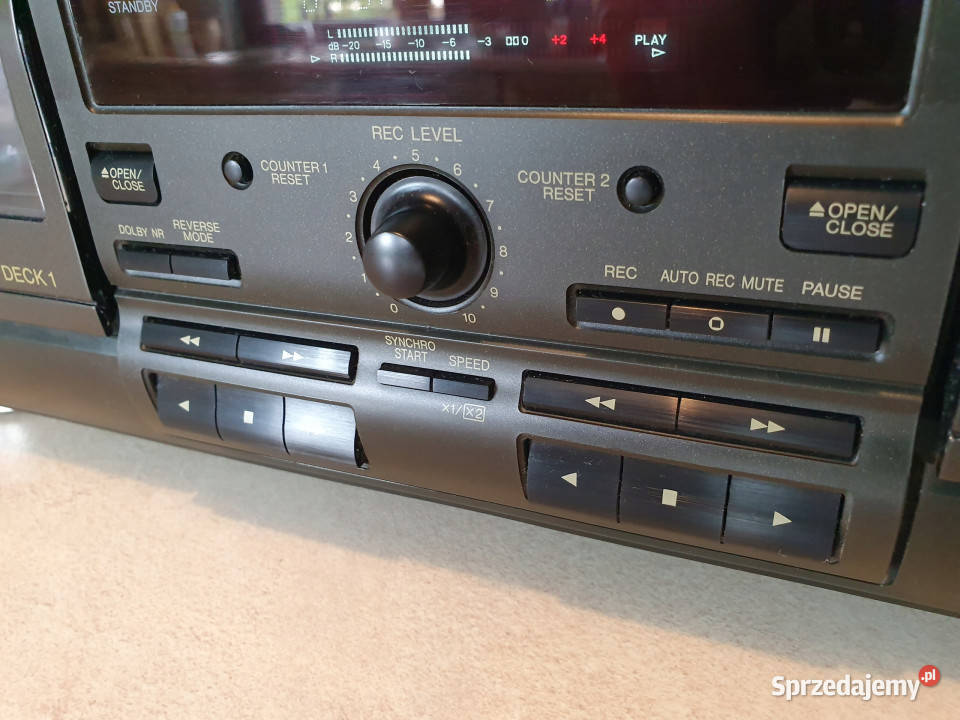 Technics magnetofon dwukasetowy RSTR373 RS TR Międzychód