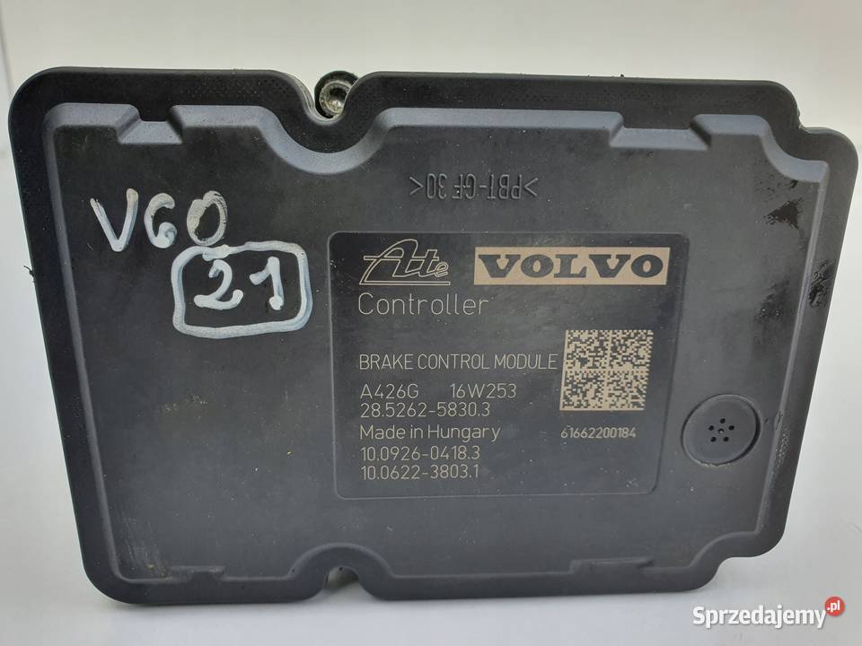Volvo V60 S60 II POMPA ABS Sterownik P31423348 Chełm