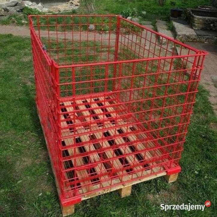 Kosz skrzyniopaleta nadstawka paletowa na Łęczna