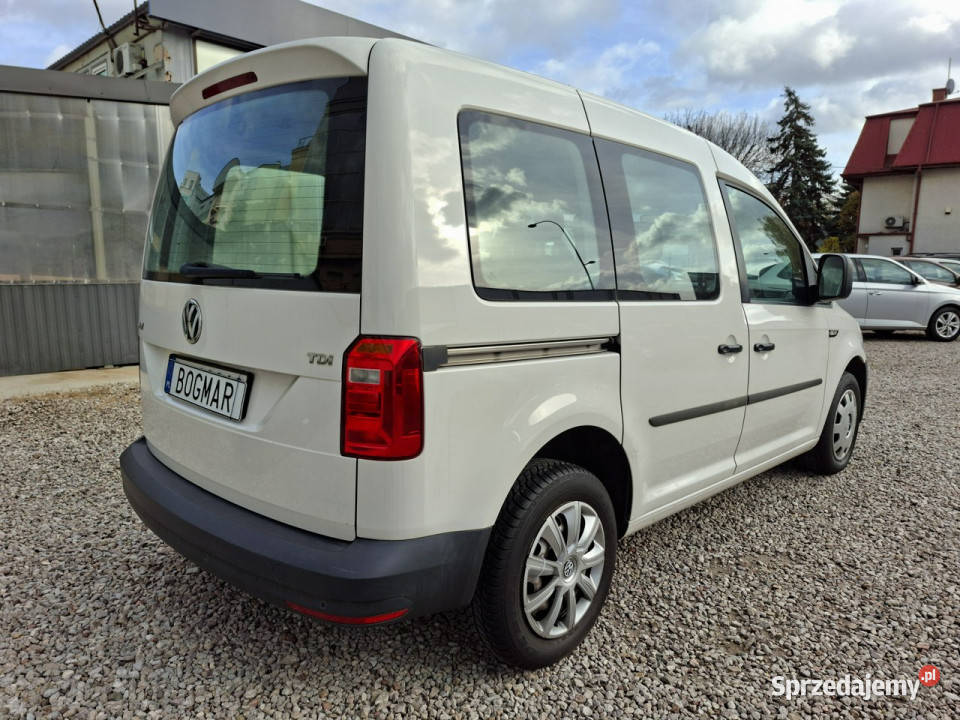Volkswagen Caddy 20 TDI 5 os SALON 100 manualna Caddy mazowieckie Warszawa