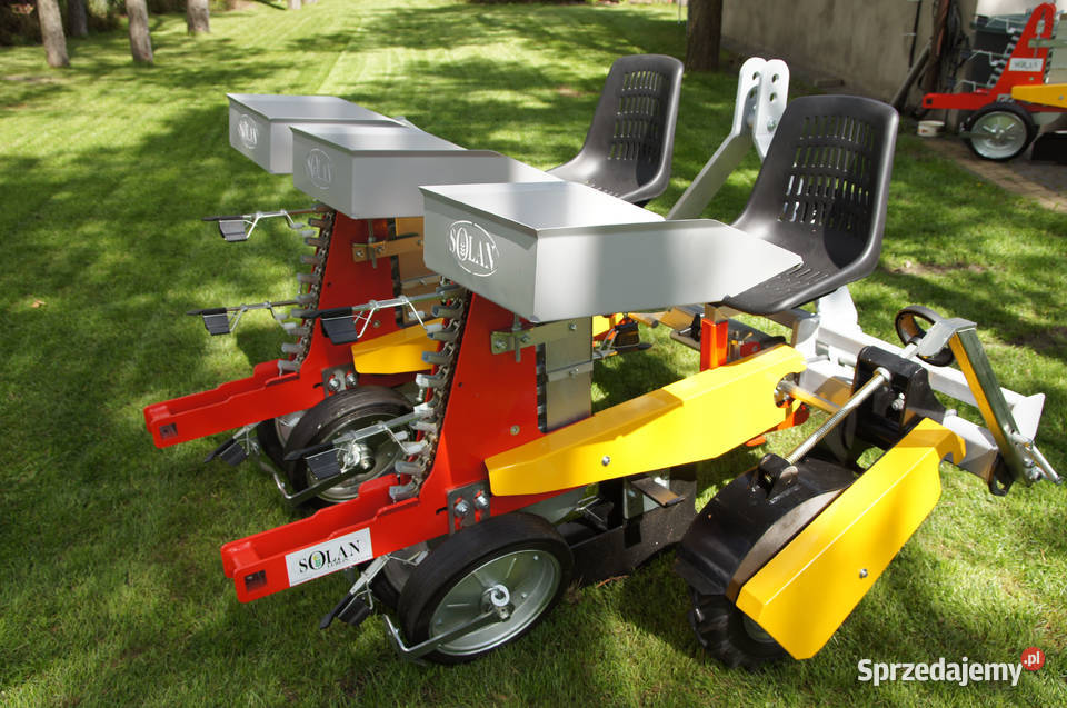 Szadzarka do truskawek SOLAN TX 2 rzędy standard Rząśno