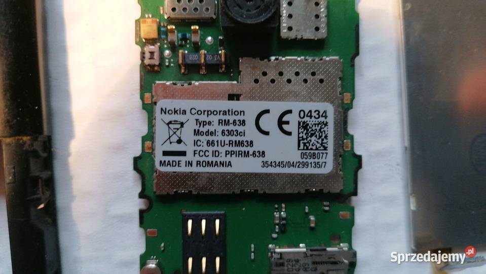 Telefon Nokia 6303ci uszkodzony wyświetlacz Zamość