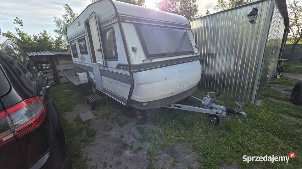 Przyczepa Kempingowa z przedsionkiem lubuskie Gorzów Wielkopolski