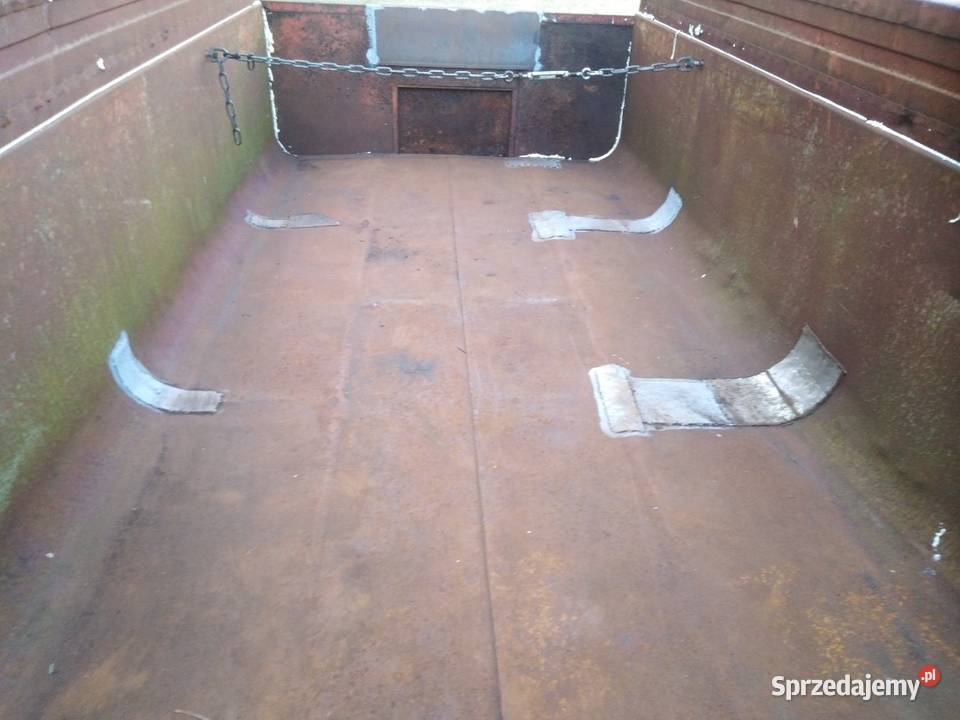 Przyczepa shuitemaker skorupa kiper 6ton Poddębice sprzedam