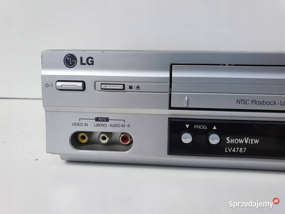 Video magnetowid LG 6 head LV 4787 LV4787 VHS wielkopolskie Międzychód