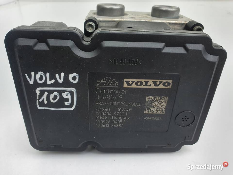 Volvo XC60 POMPA ABS Sterownik 30681619 Części samochodowe Chełm