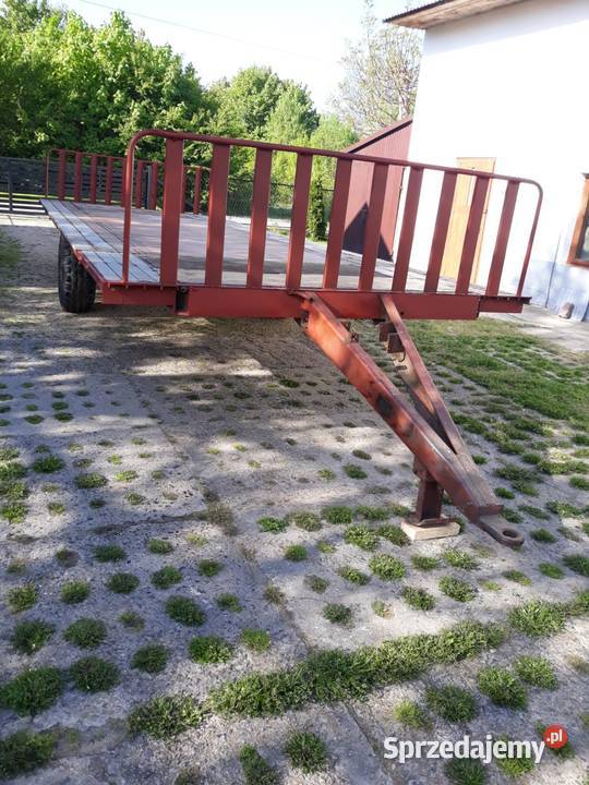 Laweta platforma przyczepa do bali nieuszkodzony świętokrzyskie Włoszczowa