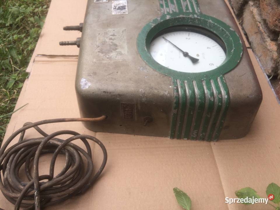 Aparat do Pompowania Opon PRL Stacja Kutno