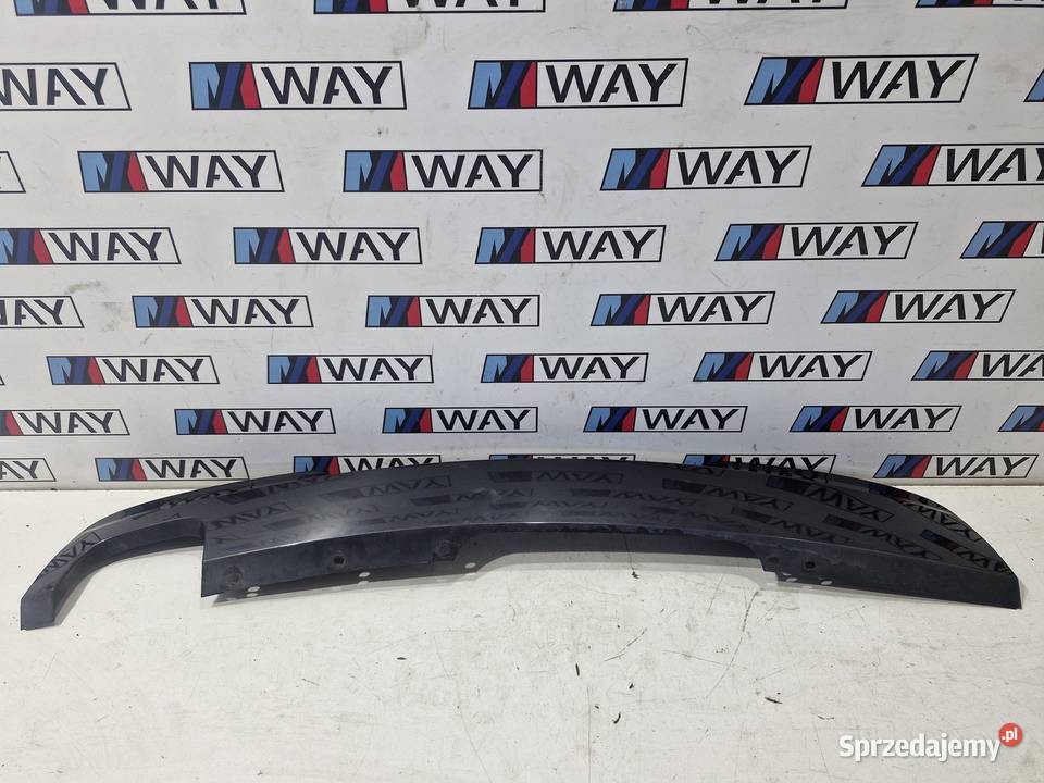 7904994 BMW F10 F11 SPOILER ZDERZAKA TYŁ Części samochodowe