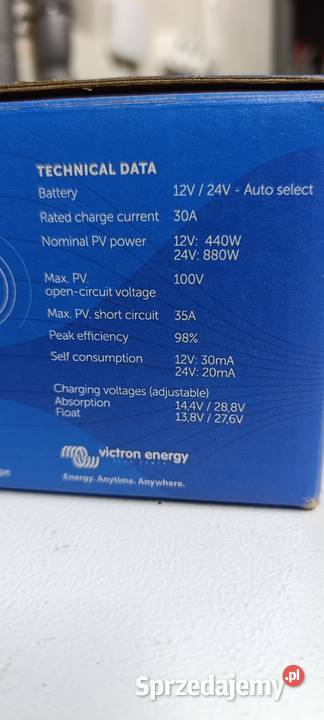 Regulator solarny mppt Victron Energy OKAZJA Liniewo