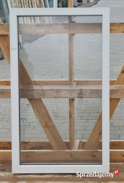 OKNA KacprzaK Witryna 78X124 FIX Używany PCV Lublin