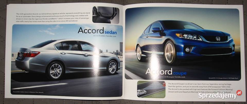 Honda 2014 prospekt katalog Pozostałe Kępice