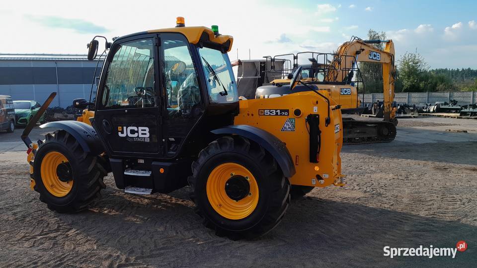 JCB 53170 2024R J0YSTICK ŁADOWARKA TELESKOPOWA Koła Krotoszyn