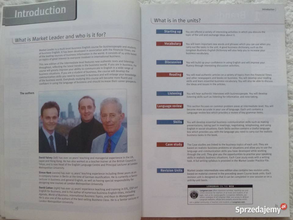 Market Leader Intermediate Business English Książki do nauki języka obcego
