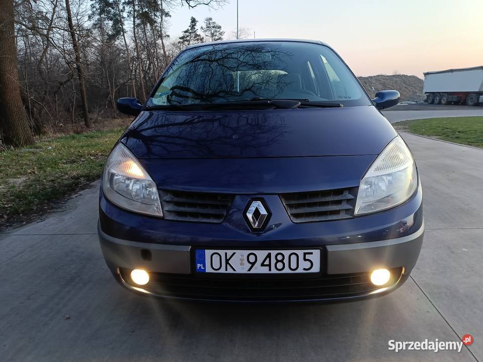 Renault Scenic 20 Benzyna 7 Osobowy Zadbany radio Bierawa
