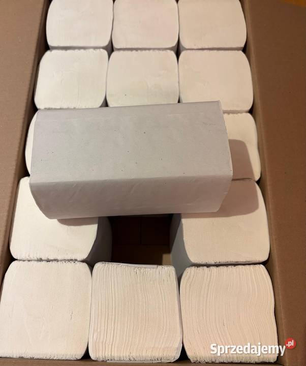 ręczniki zz białe 100% celuloza