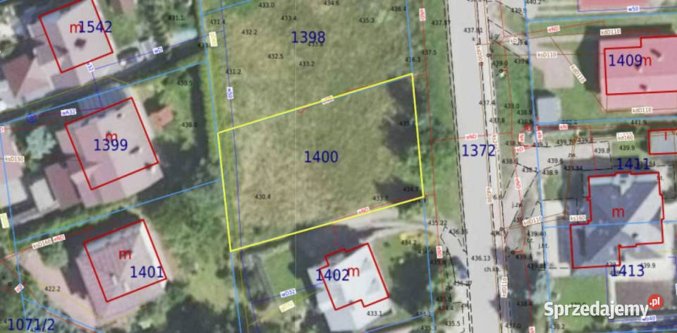 Grunt IwoniczZdrój 733m2 259zł/m2 Iwonicz-Zdrój