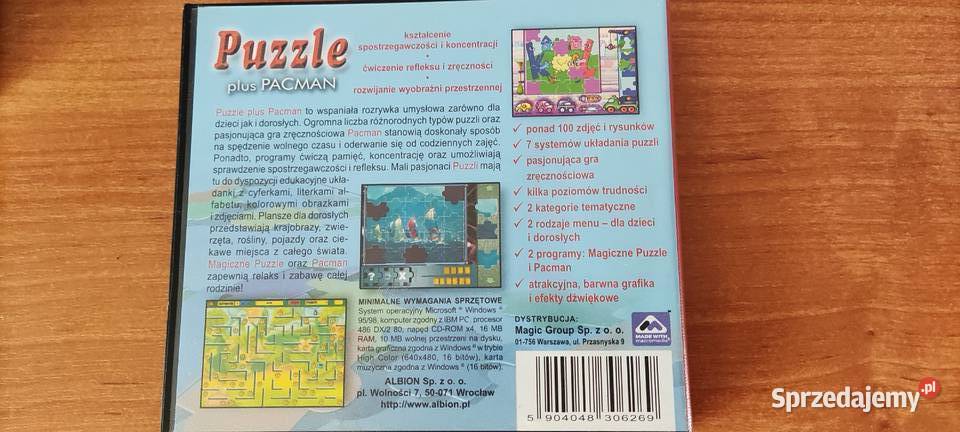 PUZZLE PACMAN Albion zręcznościowe śląskie Gliwice