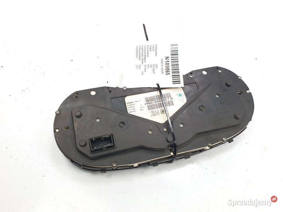 LICZNIK ZEGAR PEUGEOT 307 P9651299480C Lipno