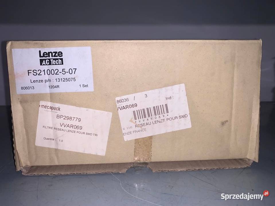 Lenze AC Tech FS21002 5 07 FS21002507 Filter for Warszawa