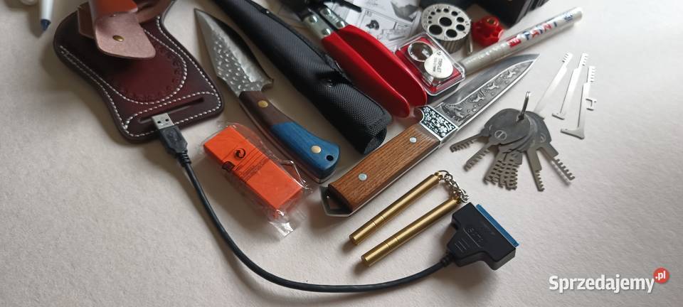 wykopki z szuflady nóż lupa narzędzia Lublin