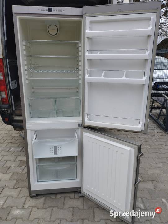 Lodówko zamrażarka Liebherr srebrna Szamotuły