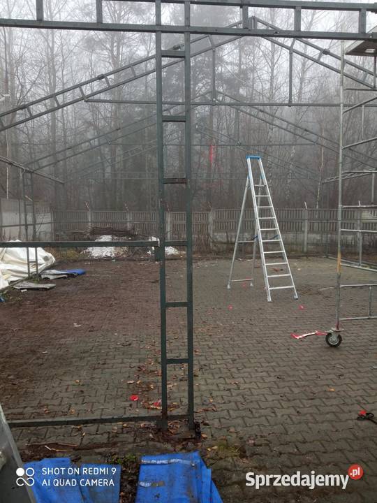 Sprzedam halę namiotową magazynową garażową Pozostałe Kielce