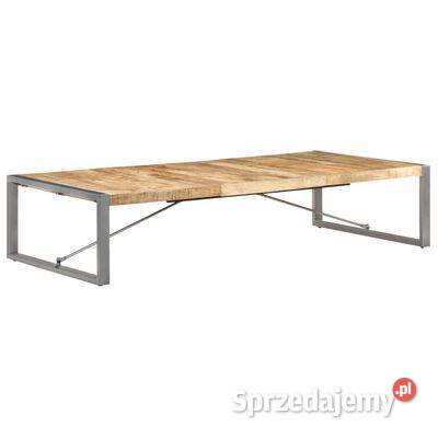 vidaXL Stolik kawowy 180 x 90 x 40 surowe drewno Warszawa sprzedam