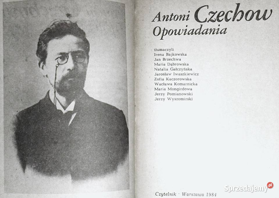 Opowiadania Antoni Czechow Pozostałe Pozostałe Chełm