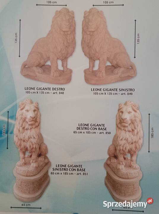 Figury ogrodowe zwierząt Ubyszów