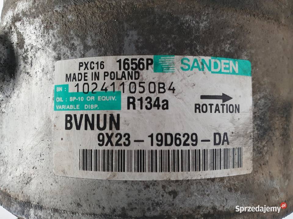 SPRĘŻARKA KLIMATYZACJI Jaguar XF 30 D V6 Chełm