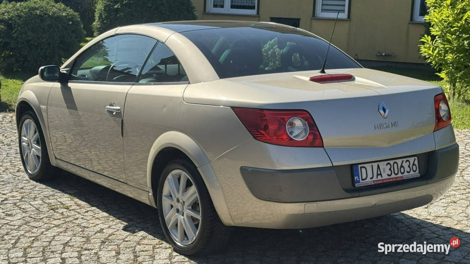 Renault Megane 16 Benzyna 117 KABRIOLET wspomaganie kierownicy Megane Strzegom