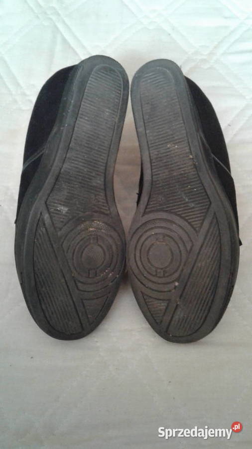 Buty Botki na Koturnie rozmiar 38 24.5cm podlaskie Łomża