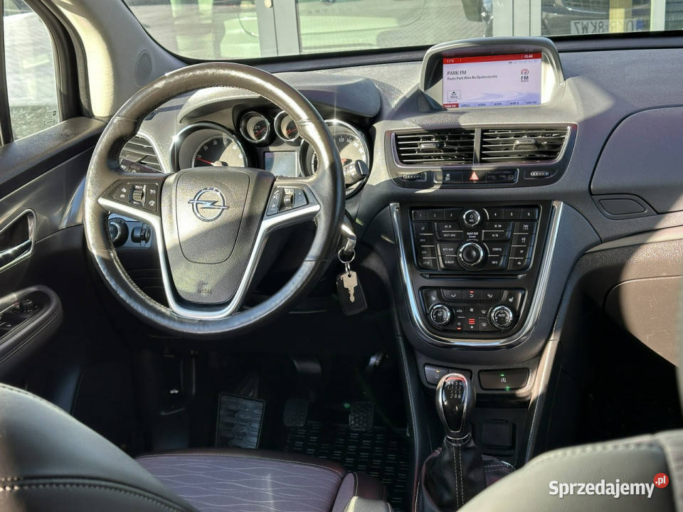Opel Mokka 8xAlu Xenon Półskóra Navi Kamera Lane nawigacja Mokka Kąty Opolskie