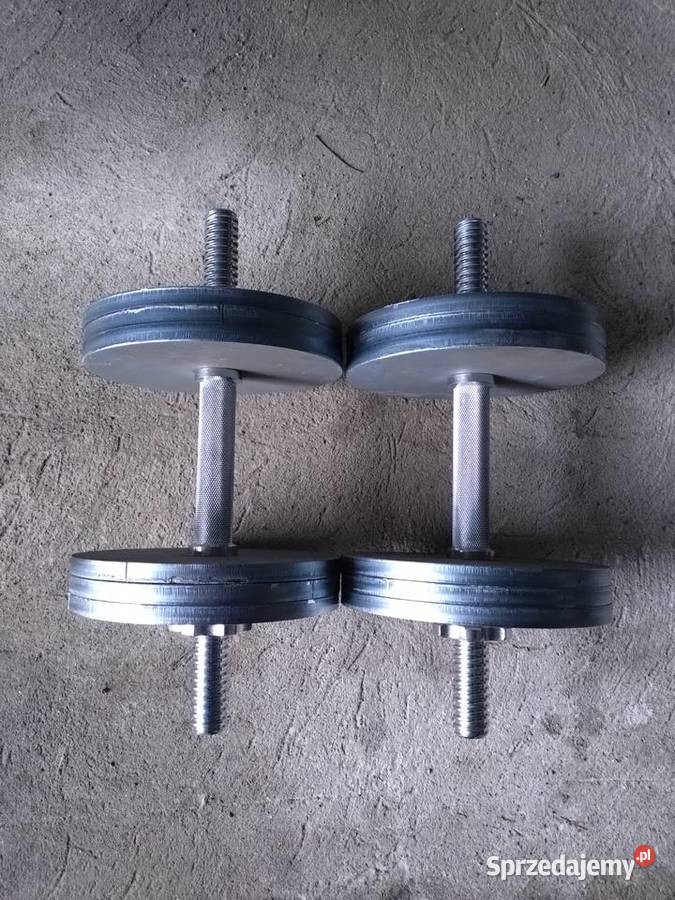 Hantle 2 x 20 sztangielki regulowane zaciski Mogilno