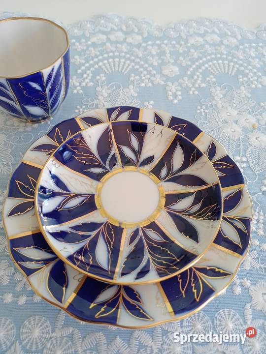 Trio porcelana Łomonosov Porcelana i szkło wielkopolskie Poznań