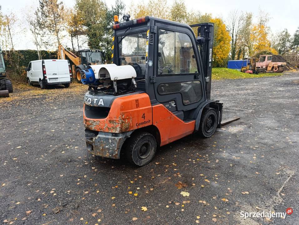 Wózek Toyota Mitsubishi Jcb Atlas 2008 Maszyny budowlane wielkopolskie Gniezno