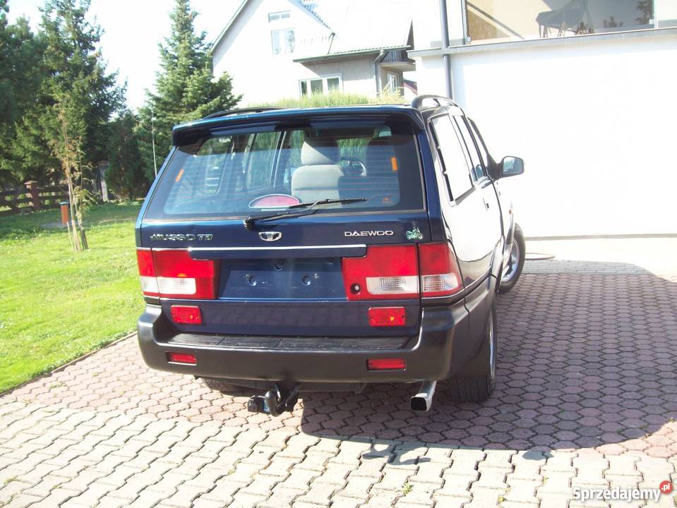 4x4 Deawoo Musso manualna Radecznica