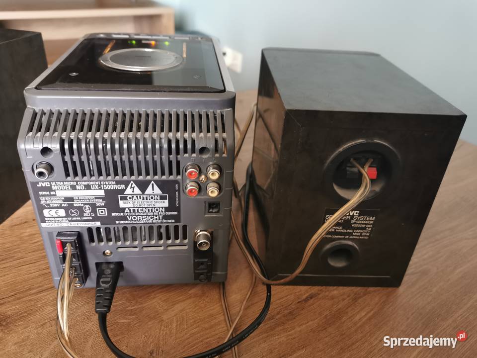 Mikro wieża CD radio JVC UX 1500 RDS Lyski sprzedam