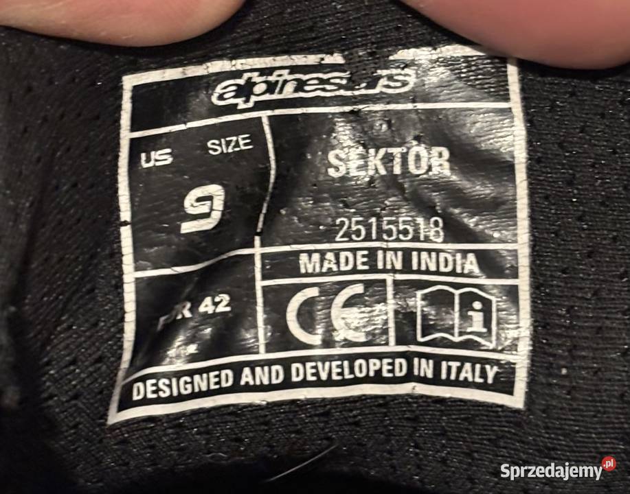 Buty motocyklowe Alpinestars 42 Tomaszów Lubelski