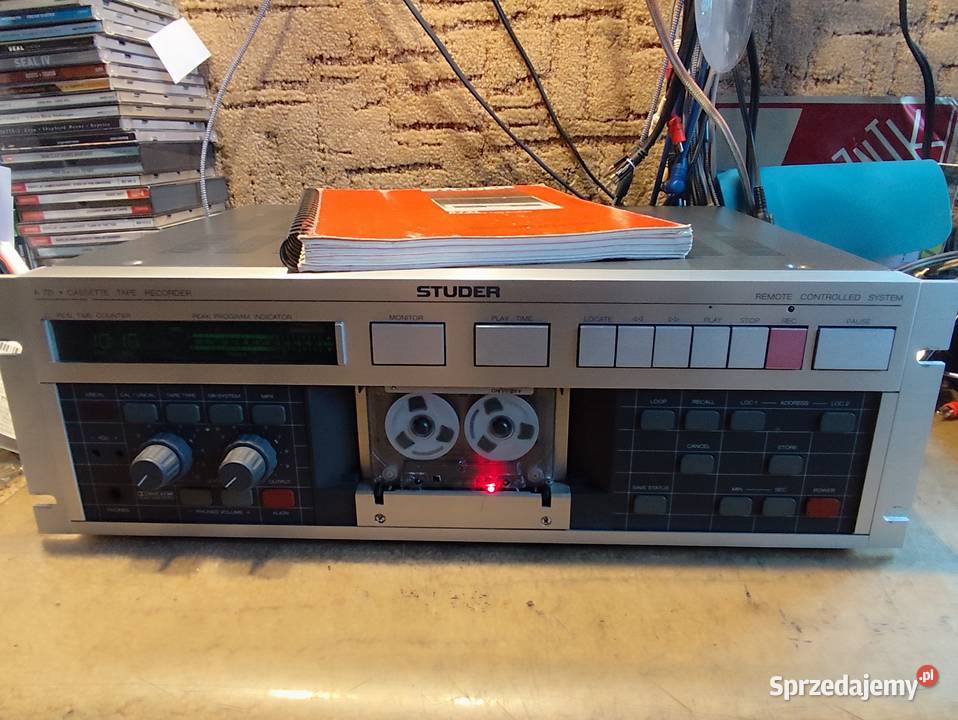 deck Studer A 721 z książką serwisowązamiana Audio Mosty