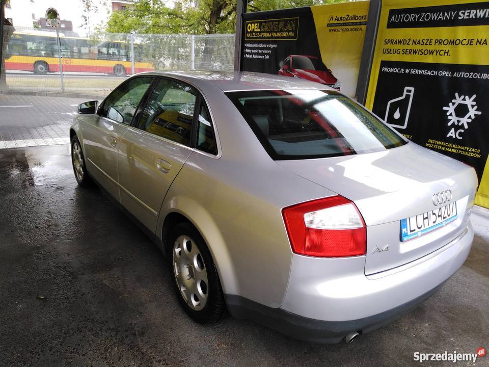 Audi A4 B6 20 benzgaz 130 ABS mazowieckie Warszawa
