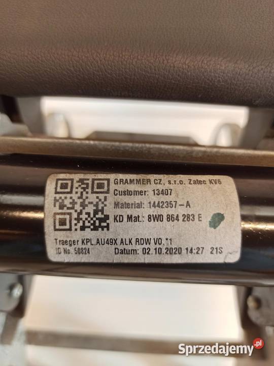 AUDI A5 8W PODŁOKIETNIK 8W0864283E osobowe dolnośląskie